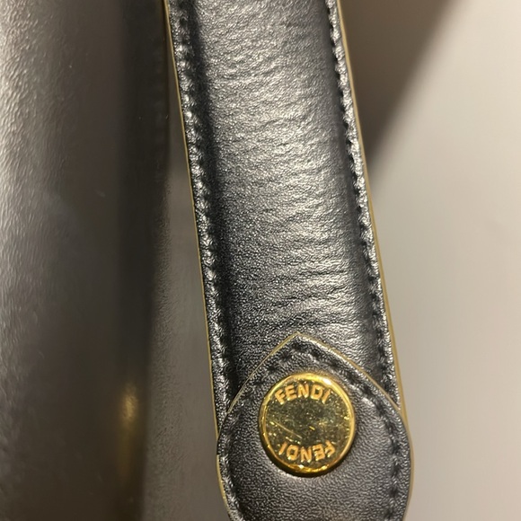 COPY - Fendi Crossbody Black Leather Bag - Picture 7 of 7